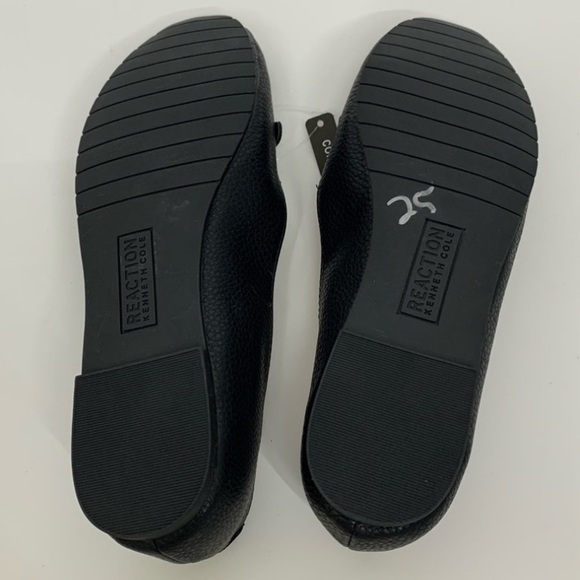 Kenneth Cole Flash Time Black Faux Pebbled Leather Comfort Loafers New Nwt - Picture 15 of 15